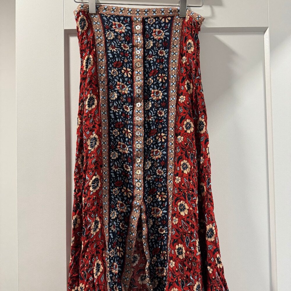 Womens Arnhem Clothing Crimson Midi/Maxi Skirt Size 4 US/8 AU